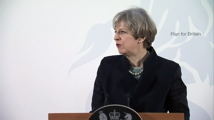 PM May sets out plan for building post-Brexit Britain