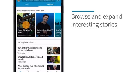 Introducing LinkedIn Trending Storylines