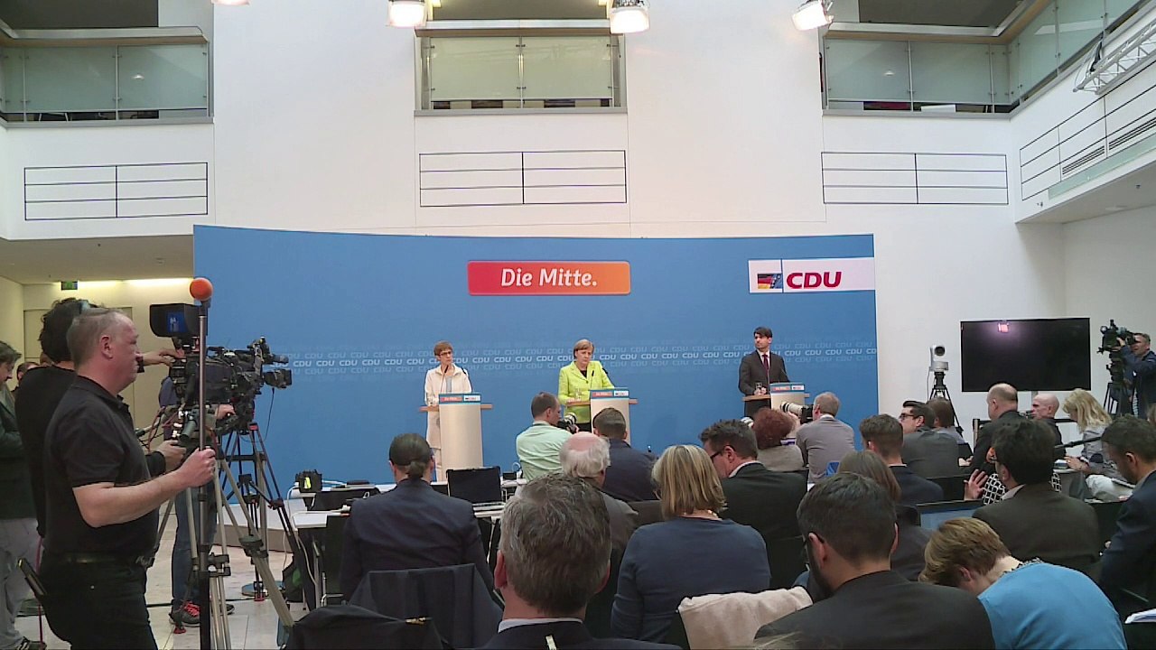 Merkel von Saar-Wahl 'ermutigt' für Bundestagswahl