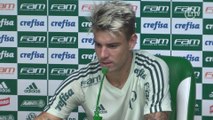 De olho em vaga, Róger Guedes exalta elenco do Palmeiras: 'Aqui tem dois times'