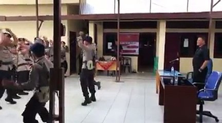 Yel yel Terbaik Brimob BKO Nusantara di Aceh
