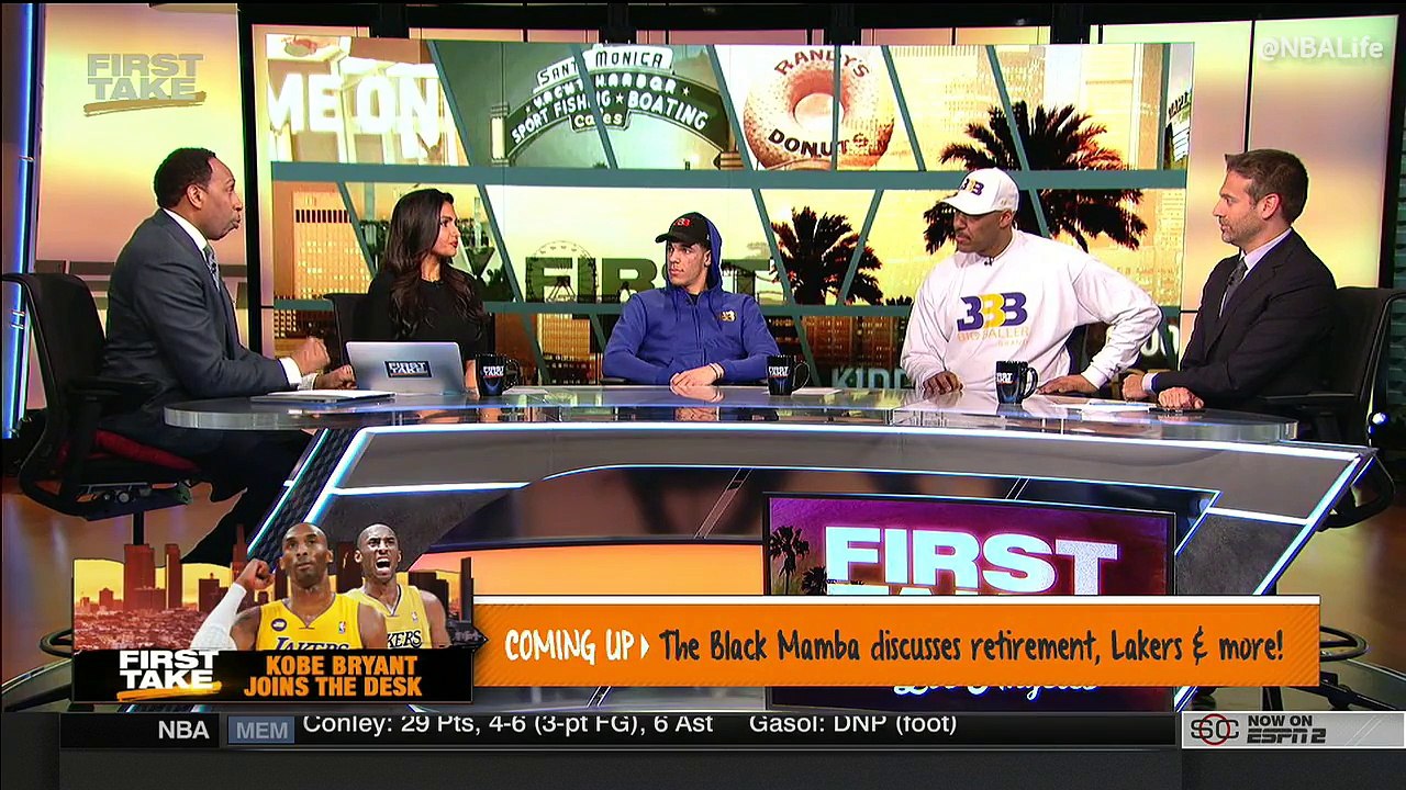 First Take HD: Lonzo Ball Says "I'm Not Listening To My Dad" | March 27, 2017