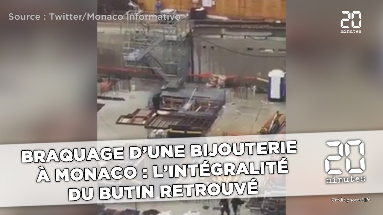 Braquage d'une bijouterie Cartier à Monaco: L'intégralité du butin retrouvé