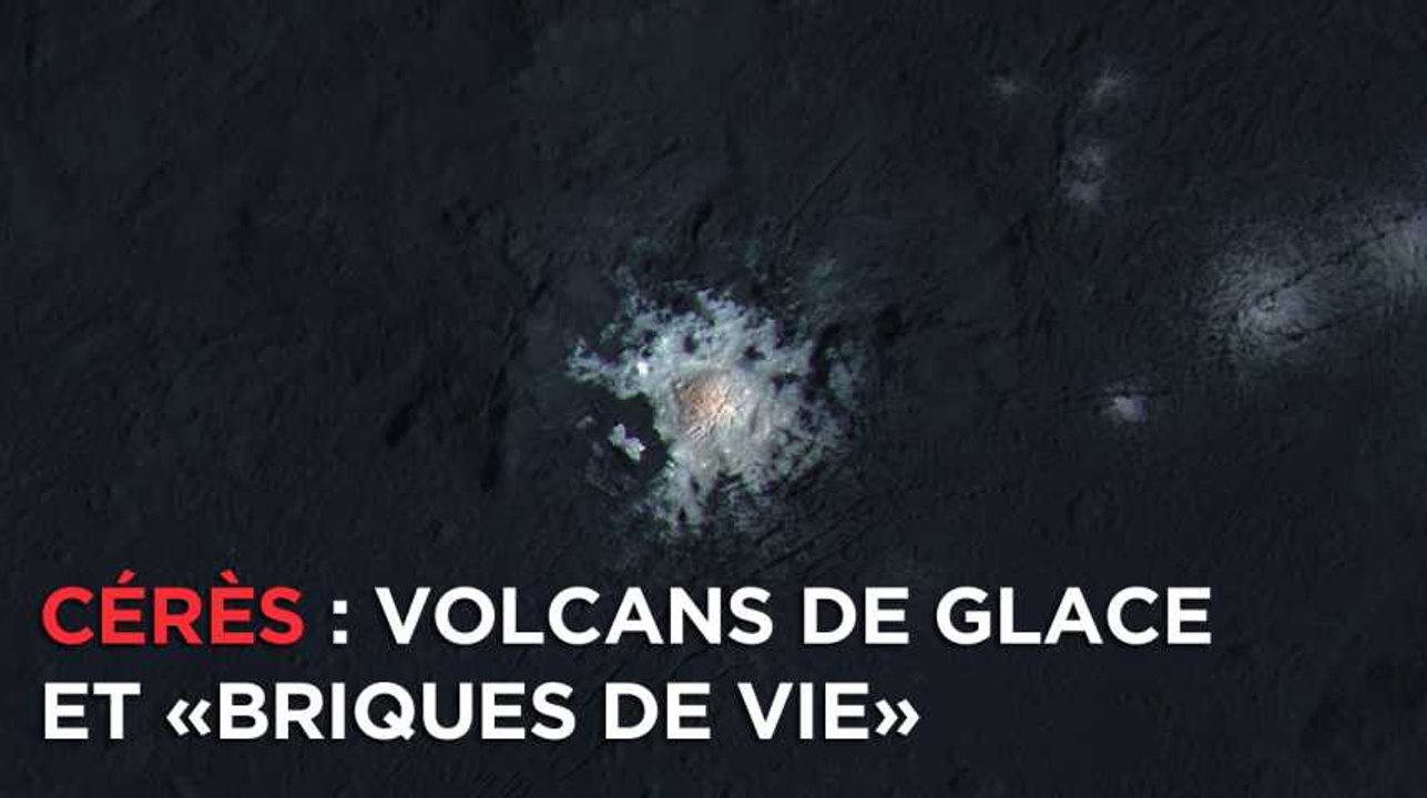 Découvrez Cérès, ses volcans de glace et ses briques de vie