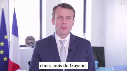 Macron : "Je n'ai jamais pensé que la Guyane était une île"