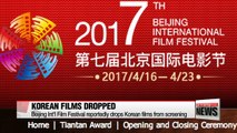 Beijing Film Festival bans Korean movies, tourism between two countries shrinking