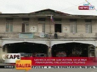 KB: San Nicolas fire sub-station sa Binondo, isa sa mga pinakaunang fire station sa Pilipinas