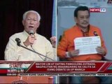 SONA: Erap at Manila Mayor Lim, nagkasagutan sa isang debate