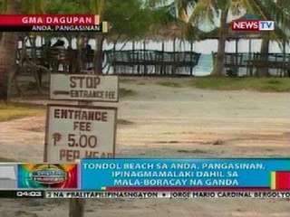 BP: Tondol beach sa Anda, Pangasinan, ipinagmamalaki dahil sa mala-Boracay na ganda