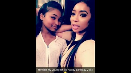 Tommie Lee celebrates with Jai! Little sister just turned 15! Love & Hip Hop Atlanta Season 6 model is the best sister!