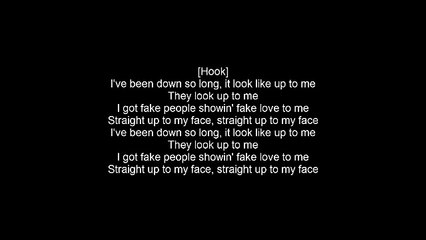 Drake - Fake Love (Lyrics) __ More Life (2017)