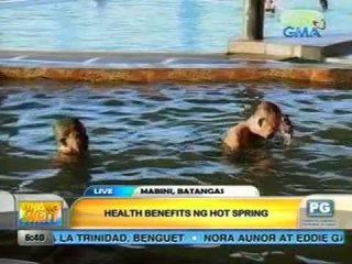 UH: Health Benefits ng Hot Springs