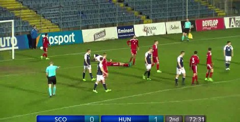 Scotland U19 vs Hungary U19 1-2 All Goals & Highlights HD 27.03.2017