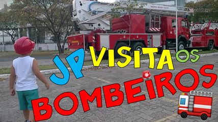 JP visita o Corpo de Bombeiros - omagrelinho visita