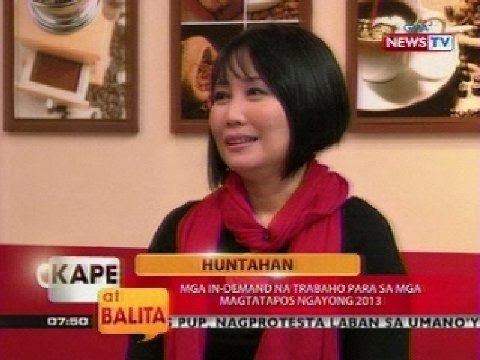 KB: Mga in-demand na trabaho para sa mga magtatapos ngayong 2013