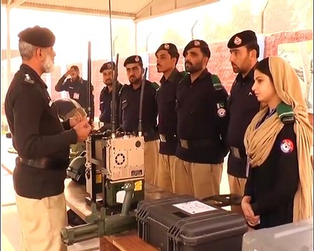 Rafia Qaseem Baig, Pakistan’s first ever female member of the Bomb Disposal Unit,