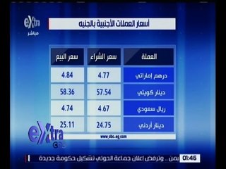 غرفة الأخبار | تعرف على أسعار العملات الأجنبية و الذهب اليوم