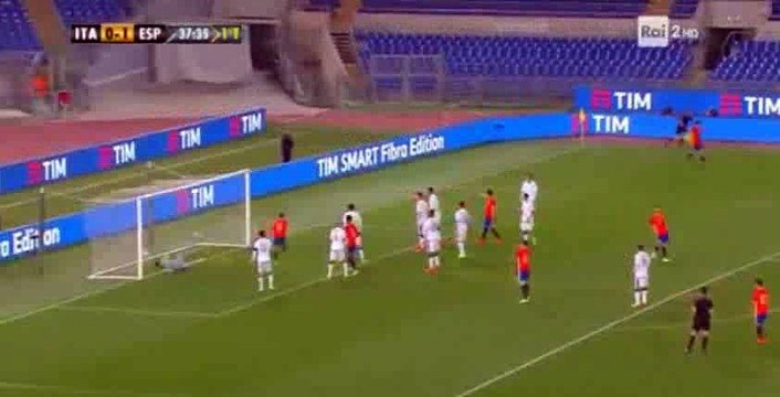 Borja Mayoral Goal HD - Italy U21 0-2 Spain U21 27.03.2017