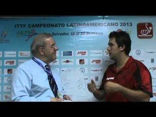 Pablo Tabachnik Interview after the Singles Quarter-Finals