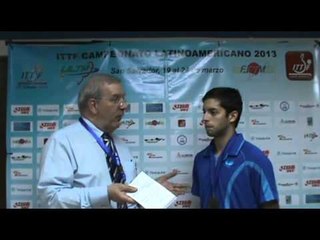 Marcelo Aguirre Interview after winning the Latin American Championships