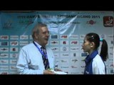 Caroline Kumahara Interview after winning the Latin American Championships