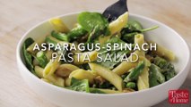 Asparagus-Spinach Pasta Salad