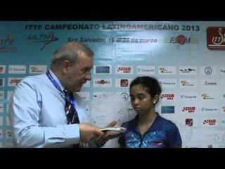 Melanie Diaz Interview at Latin American Championships