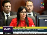 Rodríguez: silencio cómplice de OEA ha avalado 50 golpes de estado