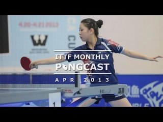 ITTF Monthly Pongcast - April 2013: Latest Table Tennis Updates & Highlights 🏓