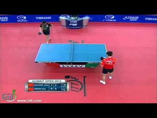 Download Video: 2013 Kuwait Open MS SF: WANG Hao CHN - ZHANG Jike CHN