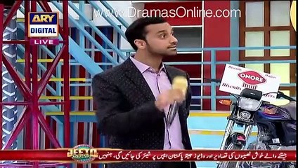 Waseem Badami & Fahad Mustafa Shocked On Girl Statement In Jeeto Pakistan