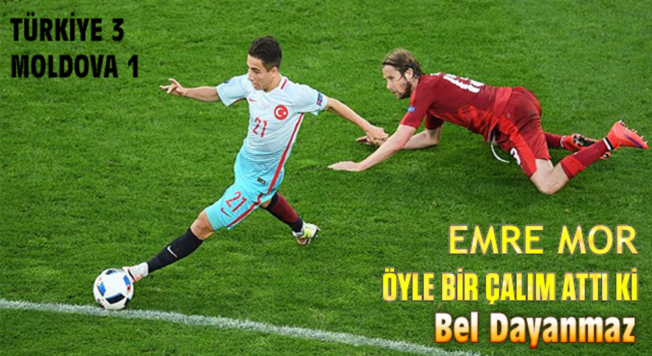 Emre Mor Moldova maçında öyle bir çalım attı ki sosyal medya sallandı