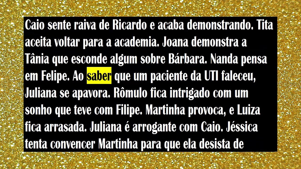 MALHAÇÃO. 27.03 A 31.03.17