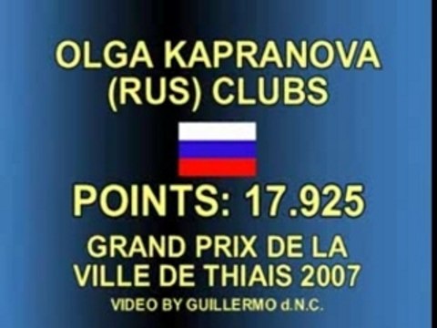 Olga Kapranova Massues 2007