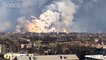 Ukrayna'da cephanelikte meydana gelen patlama korkuttu
