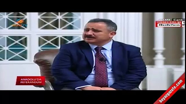 Melih Gökçek'ten referandum anketi işte bomba sonuç