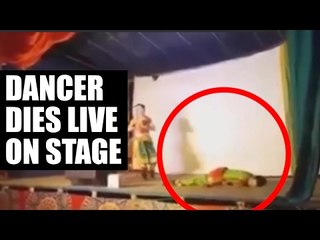 Dancer collapses mid performance, audience remained stun, Watch Video | Oneindia News