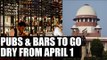 Gurgaon’s Pubs, bars to go dry from April 1:Watch video|Oneindia news