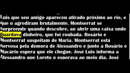 O QUE A VIDA ME ROUBOU. 27.03 A 31.03.17