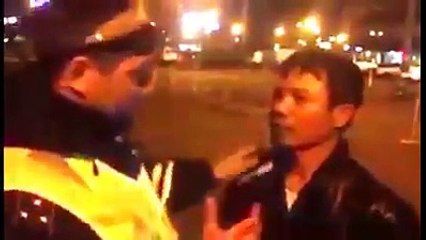 Cuando haces la prueba de alcoholismo a un extranjero que no habla tu idioma.