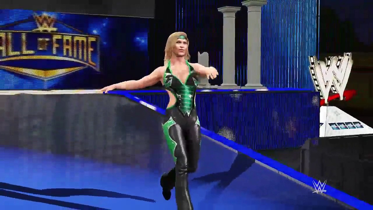 WWE 2K17 Hall of Fame 2017 Induction match of  Beth Phoenix VS Natalya (18)