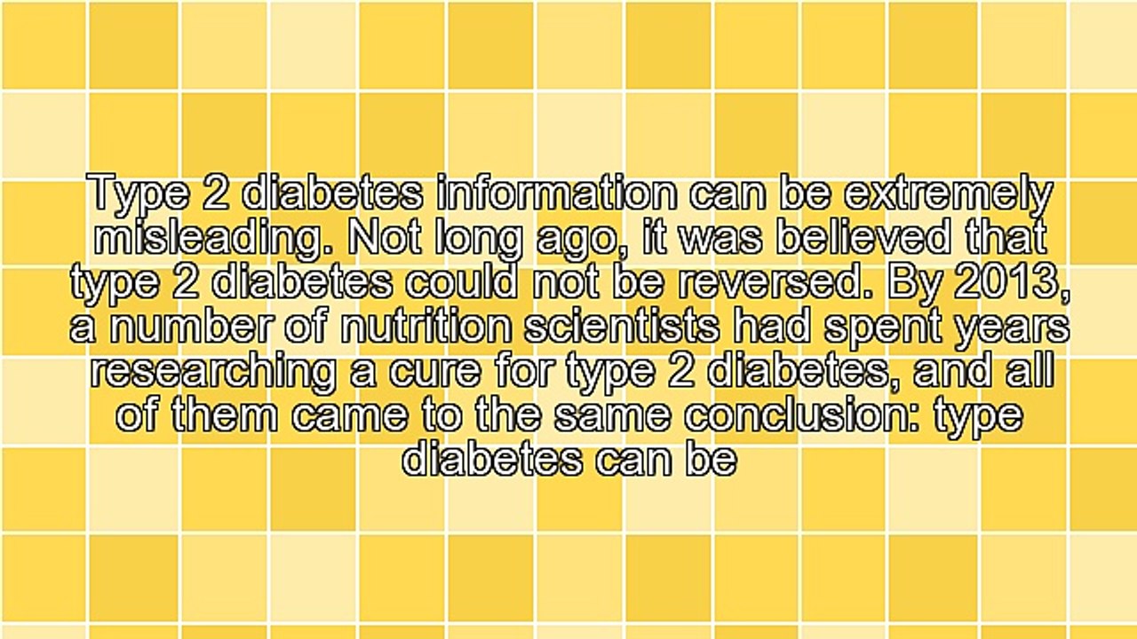 Type 2 Diabetes: Cause and Cure