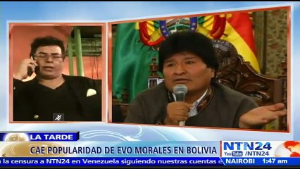 “Desconocer que le fue negada la opción a reelegirse ha agravado su situación”: Ilya Fortún, analista político sobre baja popularidad de Evo Morales