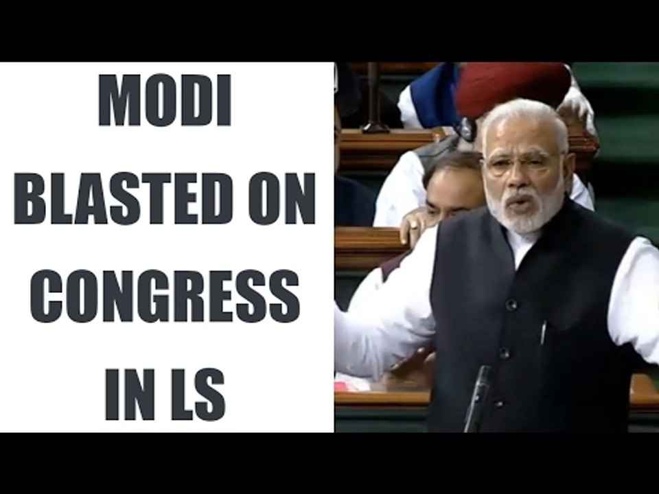 PM Modi addresses Lok Sabha responding to President's address, Watch Full speech | Oneindia News