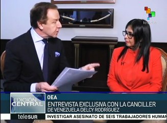 Delcy Rodríguez: Está en marcha un plan para intervenir a Venezuela