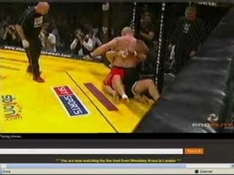 Neil Grove vs Domonic Ostich Video Cage Rage 23