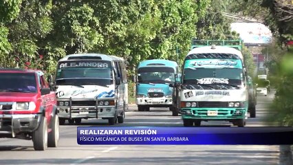 Realizaran revisiones a buses en Santa Barbara