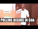 Goa Elections 2017:  Polling begins, Manohar Parrikar casts his vote: Oneindia News