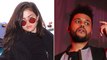 Selena Gomez and The Weeknd Mobbed By Fans while Leaving Brazil Hotel