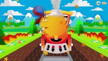 El tren - Caricaturas de trenes - Trenes & Camiónes infantiles en español - Carritos para niños